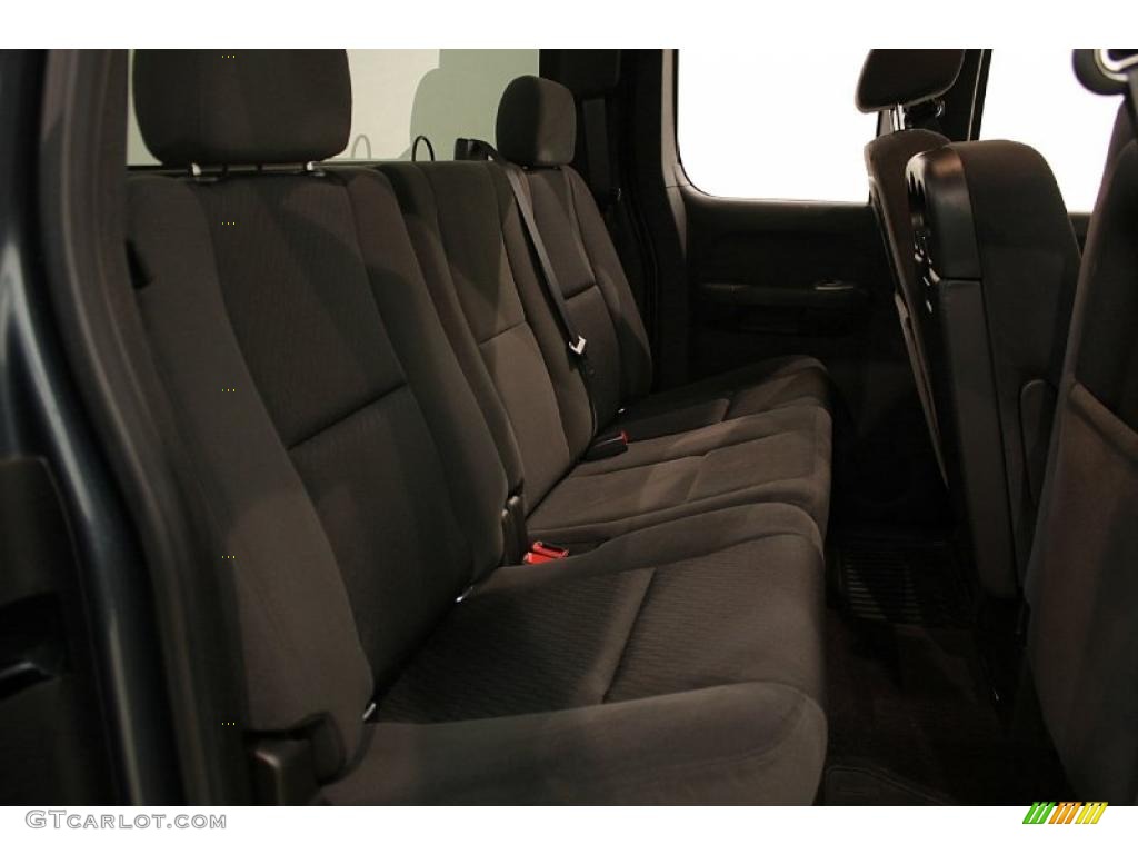 2009 Silverado 1500 LT Extended Cab 4x4 - Blue Granite Metallic / Ebony photo #16