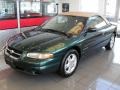 1997 Deep Hunter Green Pearl Chrysler Sebring JX Convertible #26068535