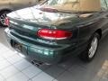 1997 Deep Hunter Green Pearl Chrysler Sebring JX Convertible  photo #10