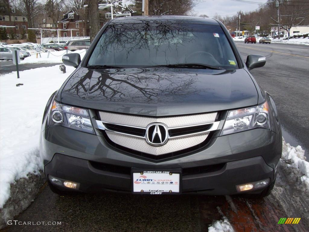 2007 MDX Technology - Nimbus Gray Metallic / Ebony photo #3