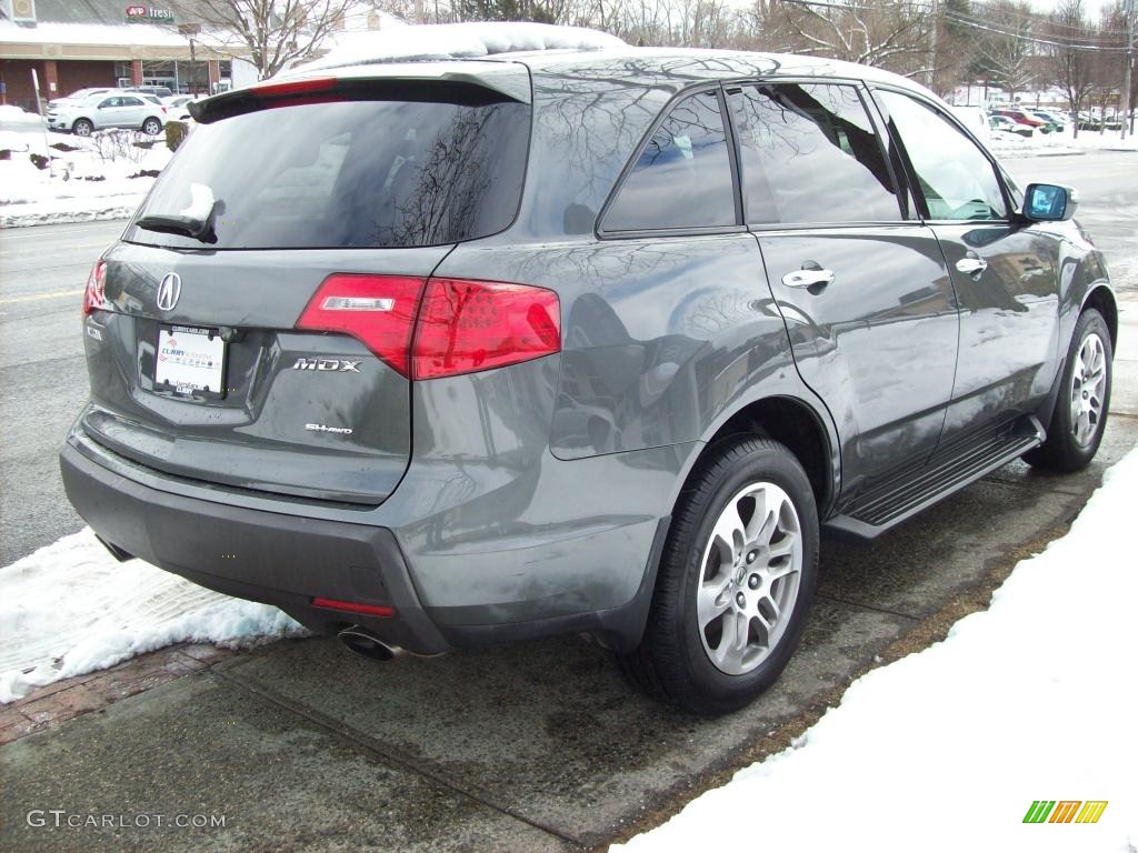 2007 MDX Technology - Nimbus Gray Metallic / Ebony photo #5