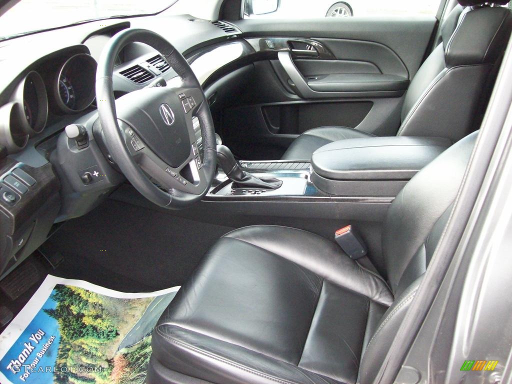 2007 MDX Technology - Nimbus Gray Metallic / Ebony photo #8