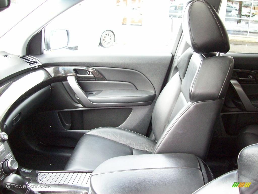 2007 MDX Technology - Nimbus Gray Metallic / Ebony photo #9