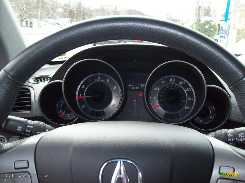 2007 MDX Technology - Nimbus Gray Metallic / Ebony photo #16