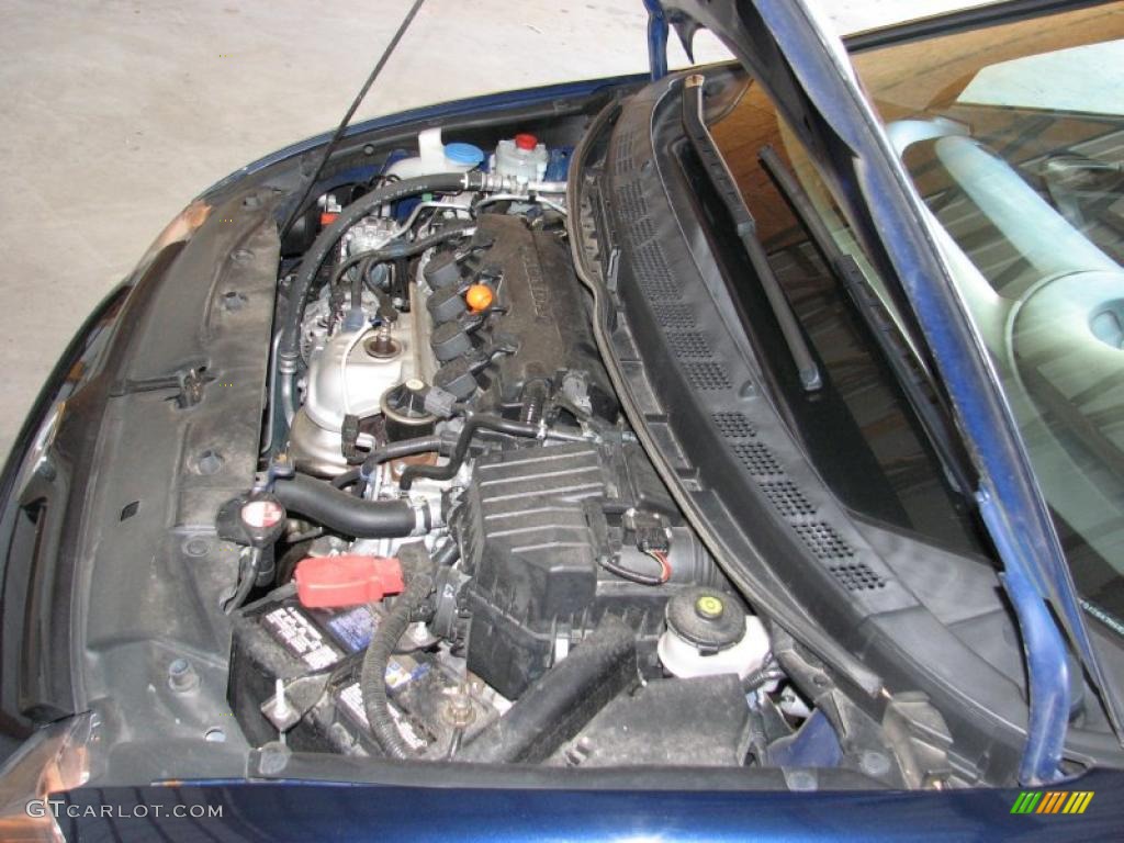 2007 Civic LX Coupe - Royal Blue Pearl / Gray photo #20