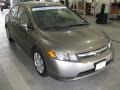 2007 Galaxy Gray Metallic Honda Civic LX Sedan  photo #1