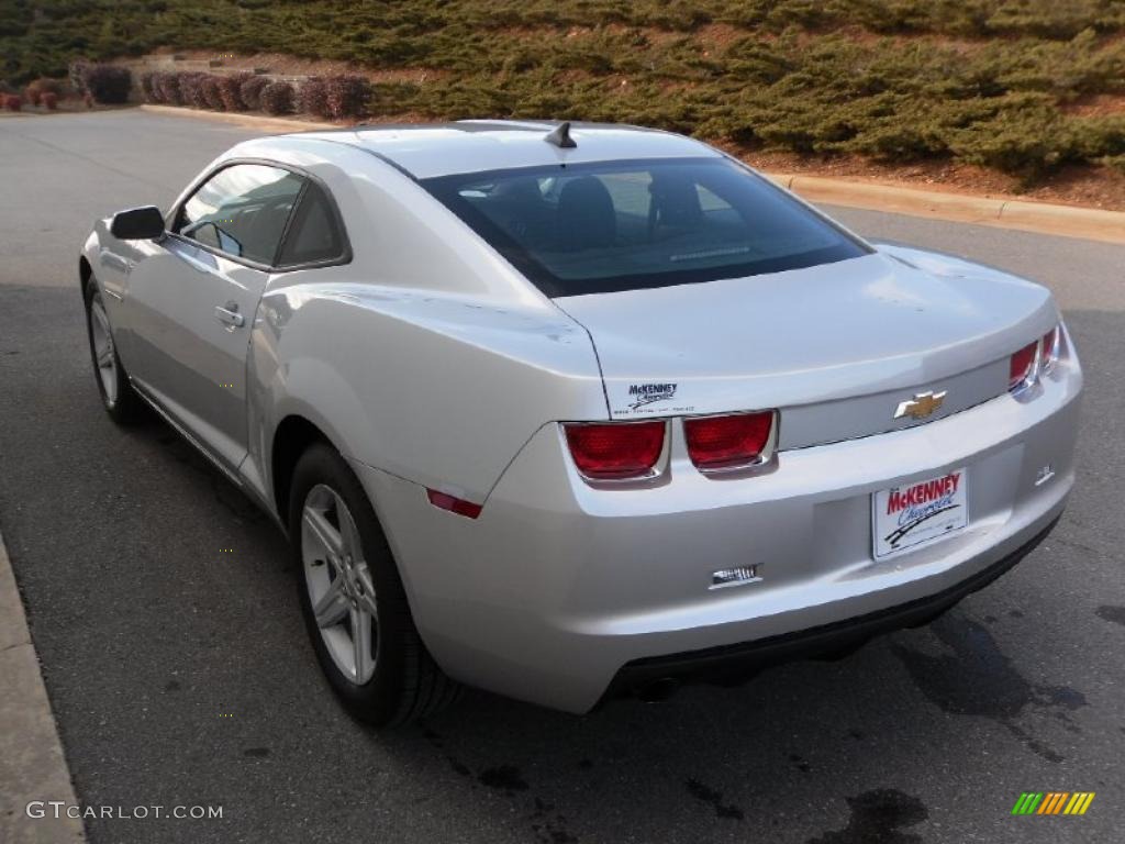 2010 Camaro LT Coupe - Silver Ice Metallic / Gray photo #2