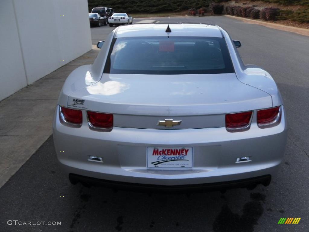 2010 Camaro LT Coupe - Silver Ice Metallic / Gray photo #3