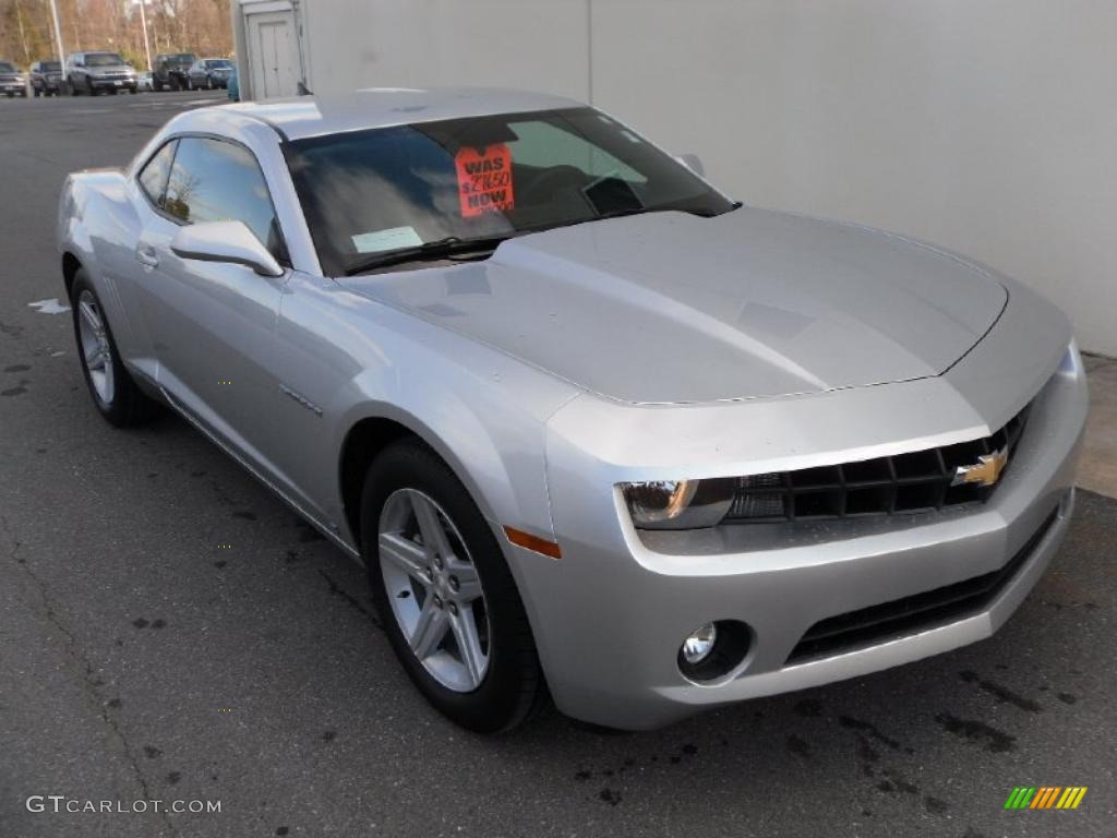 2010 Camaro LT Coupe - Silver Ice Metallic / Gray photo #5