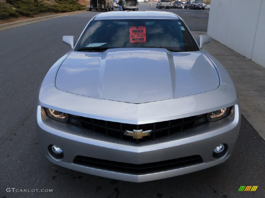 2010 Camaro LT Coupe - Silver Ice Metallic / Gray photo #6