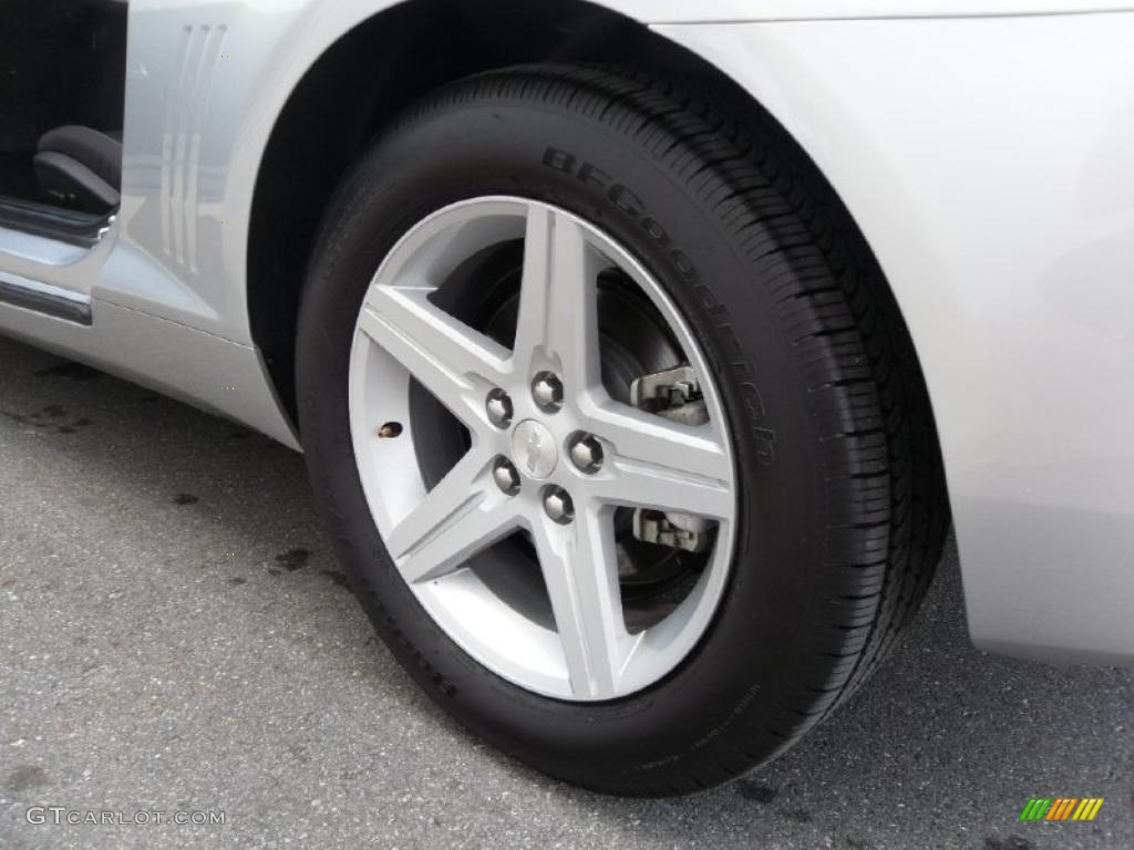 2010 Camaro LT Coupe - Silver Ice Metallic / Gray photo #11