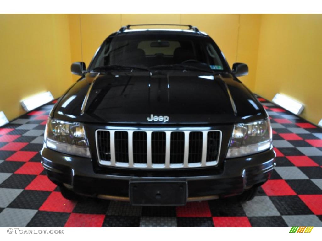 2004 Grand Cherokee Laredo 4x4 - Brillant Black Crystal Pearl / Dark Slate Gray photo #2