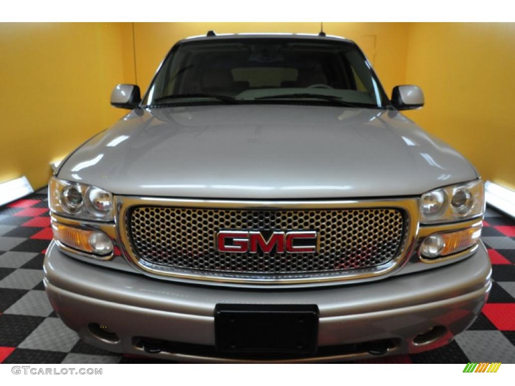 2004 Yukon XL Denali AWD - Silver Birch Metallic / Sandstone photo #2