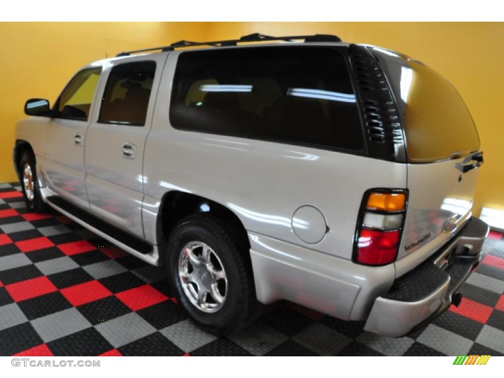 2004 Yukon XL Denali AWD - Silver Birch Metallic / Sandstone photo #4