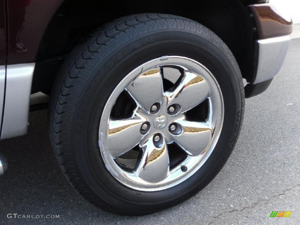 2005 Ram 1500 SLT Quad Cab 4x4 - Deep Molten Red Pearl / Dark Slate Gray photo #18