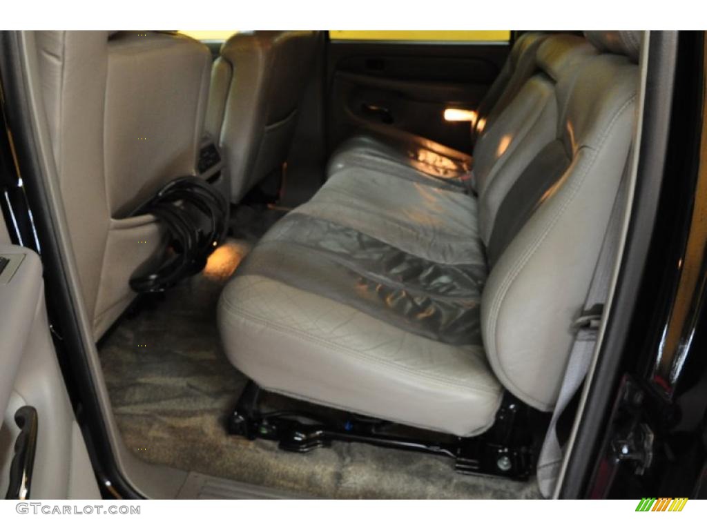 2002 Yukon XL Denali AWD - Onyx Black / Stone Gray photo #15