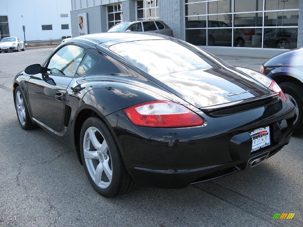 2007 Cayman  - Basalt Black Metallic / Black photo #4