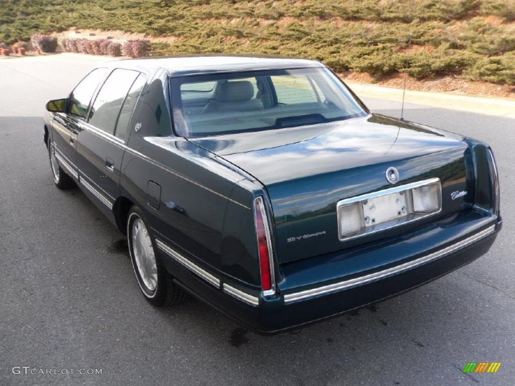 1998 DeVille Sedan - Polo Green Metallic / Beige photo #2