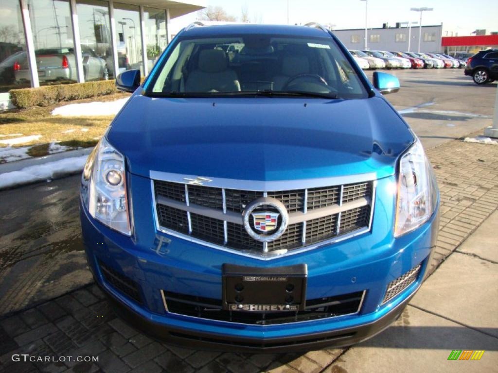 2010 SRX V6 - Caribbean Blue / Titanium/Ebony photo #2