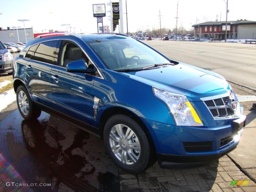 2010 SRX V6 - Caribbean Blue / Titanium/Ebony photo #3