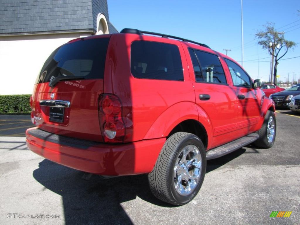 2005 Durango SLT - Flame Red / Medium Slate Gray photo #6