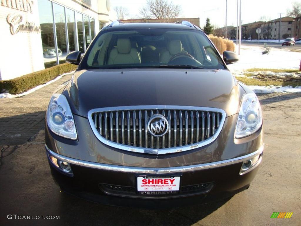 2008 Enclave CXL - Cocoa Metallic / Cashmere/Cocoa photo #2