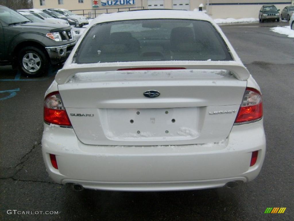 2008 Legacy 2.5i Limited Sedan - Satin White Pearl / Warm Ivory photo #6