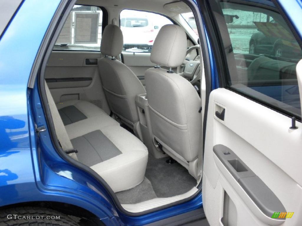 2008 Escape XLT 4WD - Vista Blue Metallic / Camel photo #15