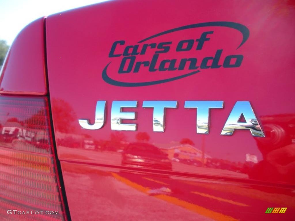 2003 Jetta GLS 1.8T Sedan - Tornado Red / Beige photo #9
