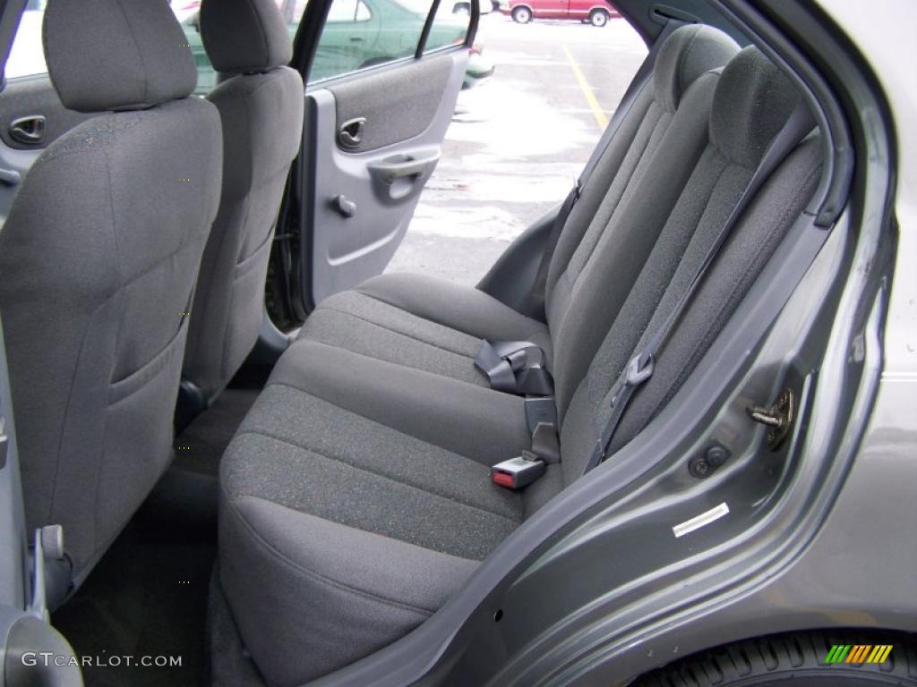 2001 Accent GL Sedan - Charcoal Gray / Gray photo #8