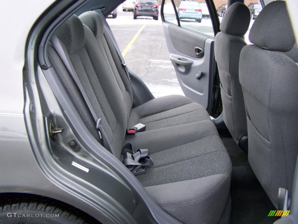 2001 Accent GL Sedan - Charcoal Gray / Gray photo #9