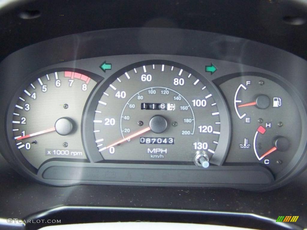 2001 Accent GL Sedan - Charcoal Gray / Gray photo #13