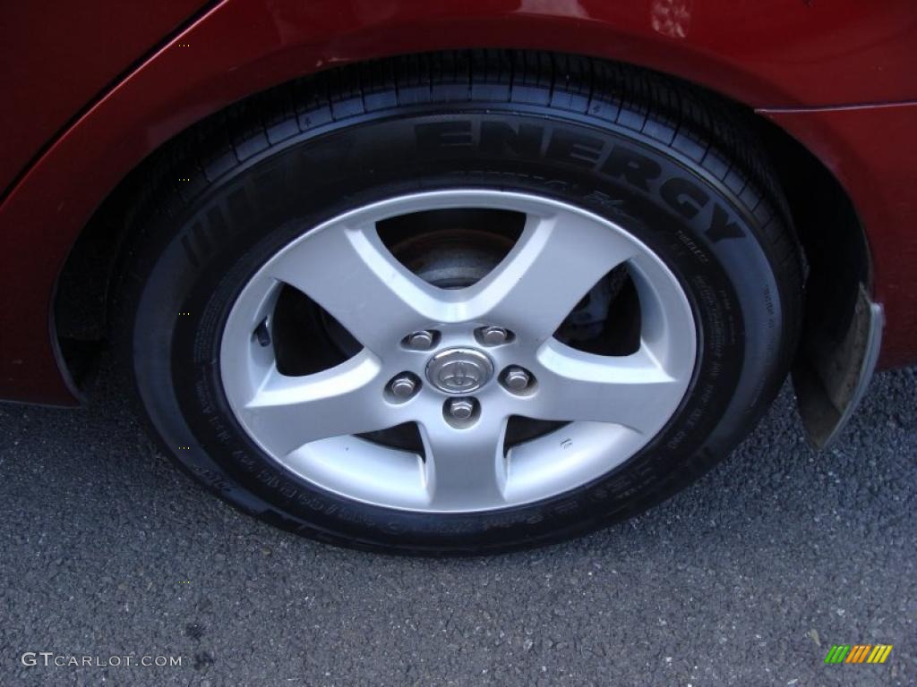 2005 Camry LE - Salsa Red Pearl / Taupe photo #10