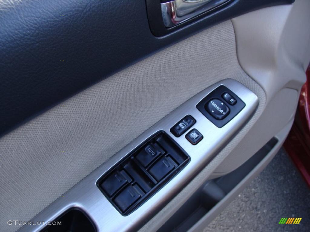 2005 Camry LE - Salsa Red Pearl / Taupe photo #13