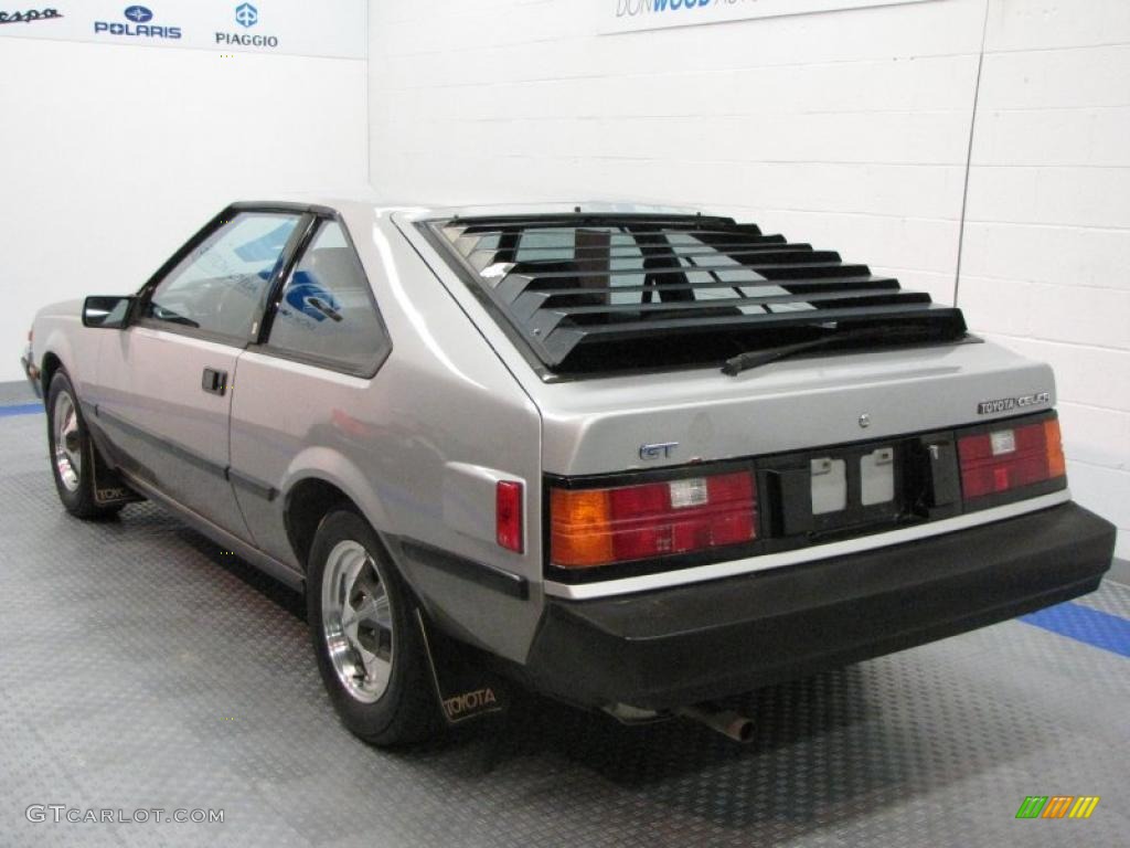 1983 Celica GT - Silver Metallic / Black/Gray photo #3