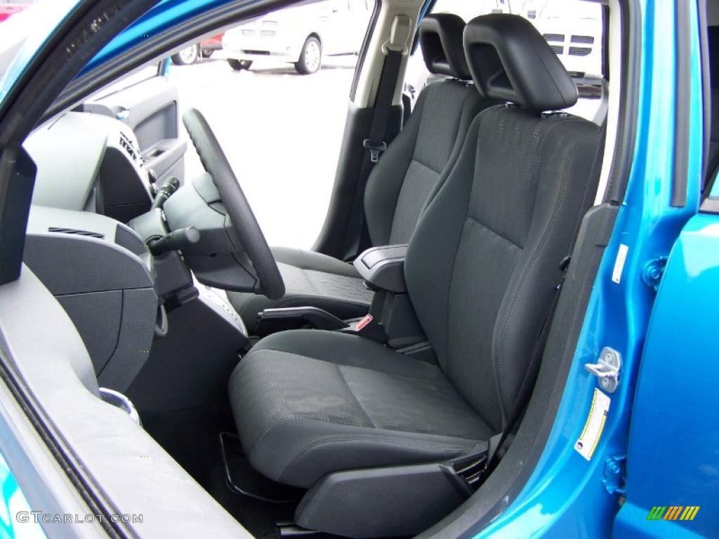 2008 Caliber SE - Surf Blue Pearl / Dark Slate Gray photo #9