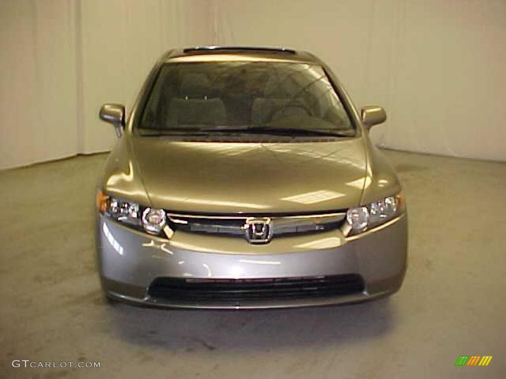 2008 Civic EX Sedan - Galaxy Gray Metallic / Gray photo #2