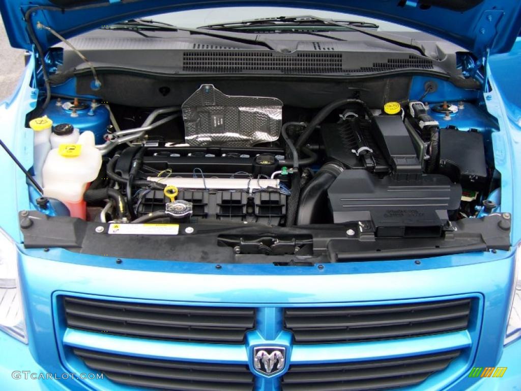 2008 Caliber SE - Surf Blue Pearl / Dark Slate Gray photo #16