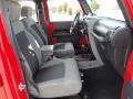 2009 Flame Red Jeep Wrangler Unlimited X 4x4  photo #18