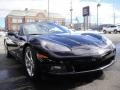 2009 Black Chevrolet Corvette Convertible  photo #9