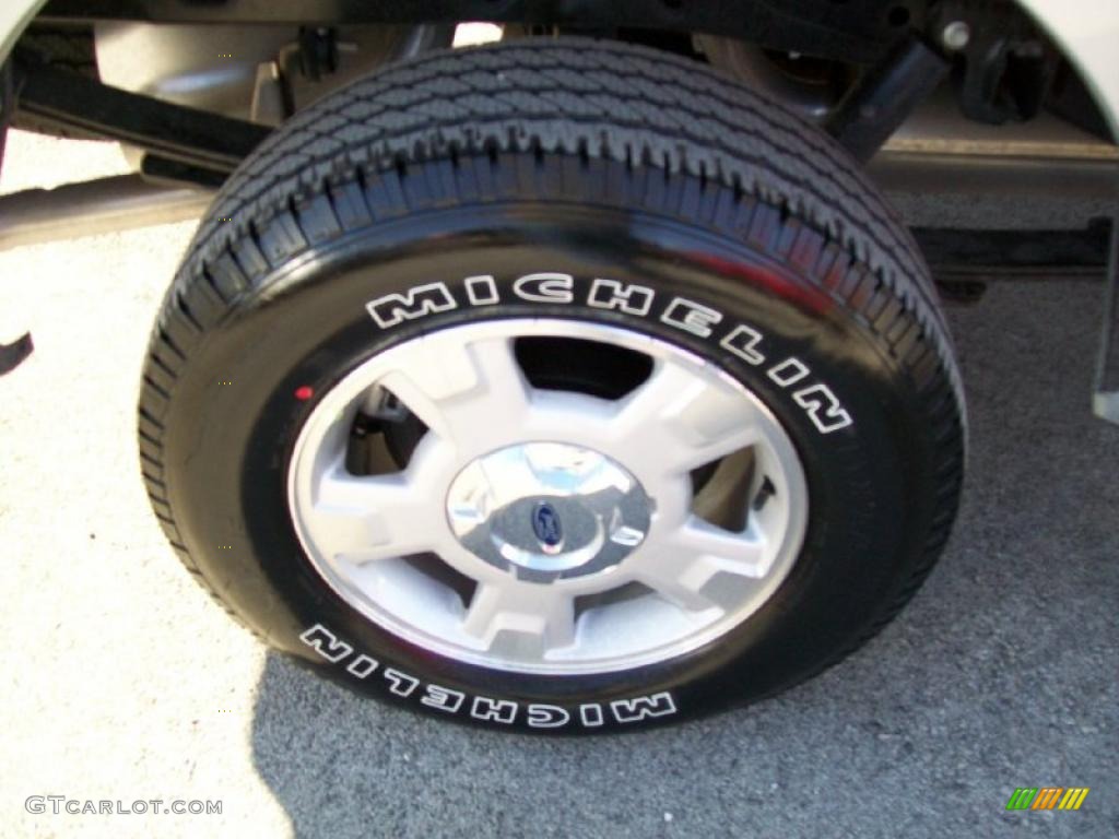 2010 F150 XLT SuperCrew - Ingot Silver Metallic / Medium Stone photo #7