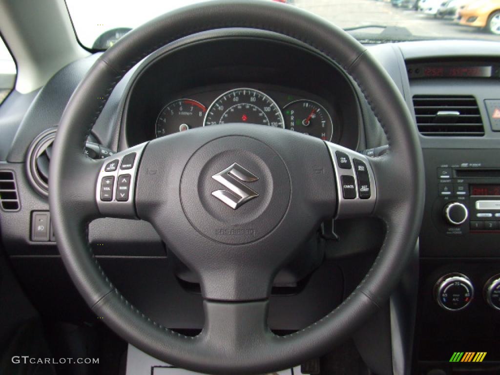 2007 SX4 Sport AWD - Bright Red / Black photo #14