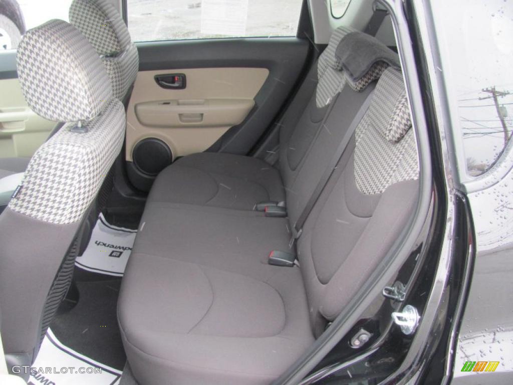 2010 Soul ! - Shadow Black / Sand/Black Houndstooth Cloth photo #29