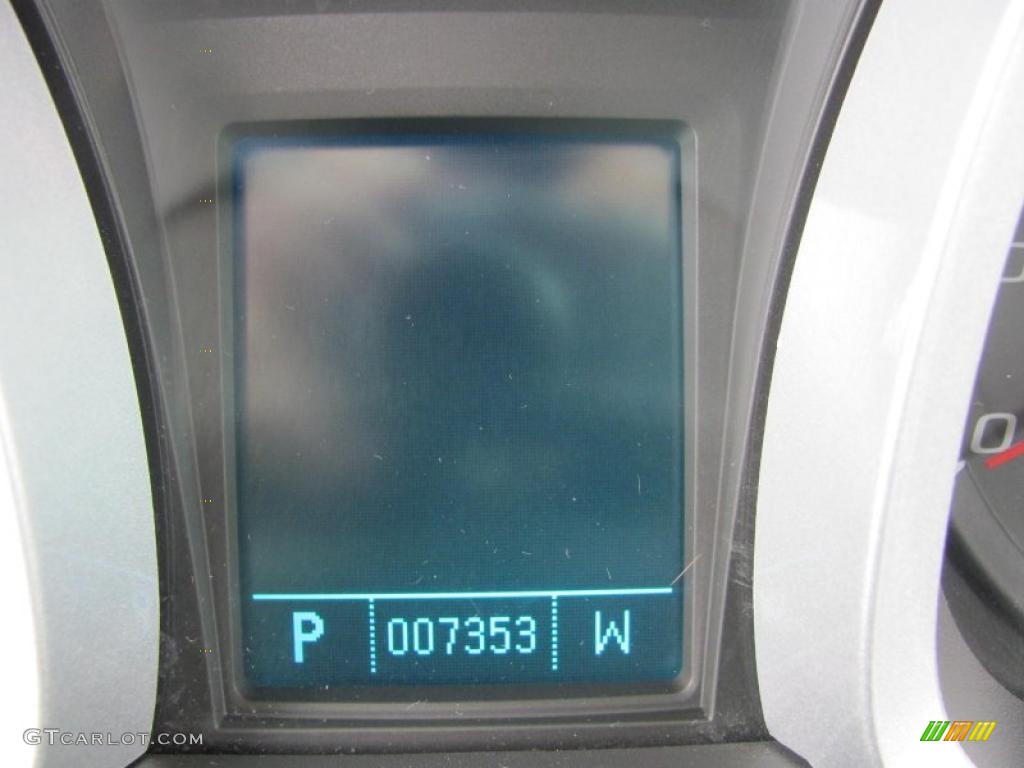2010 Equinox LTZ AWD - Cyber Gray Metallic / Jet Black/Light Titanium photo #9