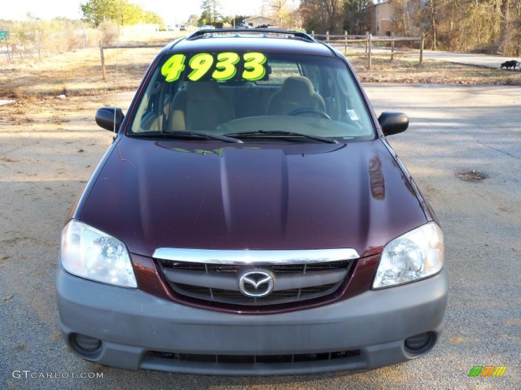 2001 Tribute DX V6 - Chestnut Metallic / Beige photo #2