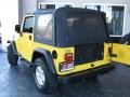 2004 Solar Yellow Jeep Wrangler Sport 4x4  photo #9