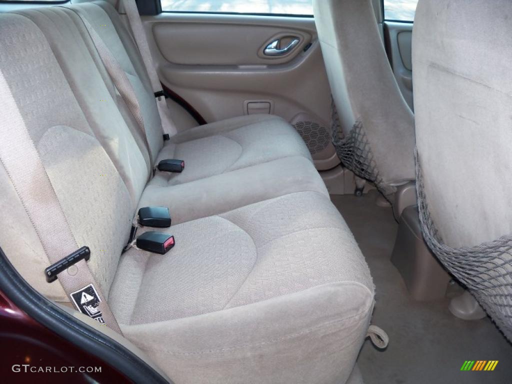 2001 Tribute DX V6 - Chestnut Metallic / Beige photo #28