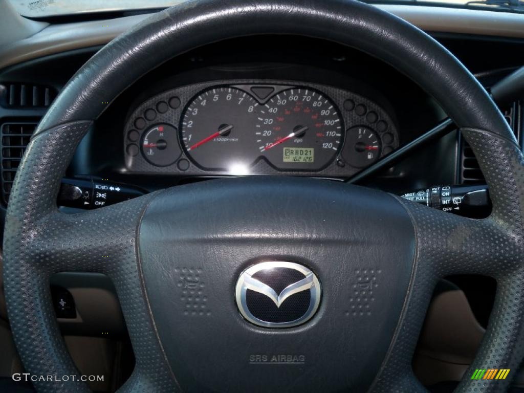 2001 Tribute DX V6 - Chestnut Metallic / Beige photo #31