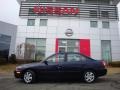 2006 Moonlit Dark Blue Hyundai Elantra GLS Sedan  photo #5