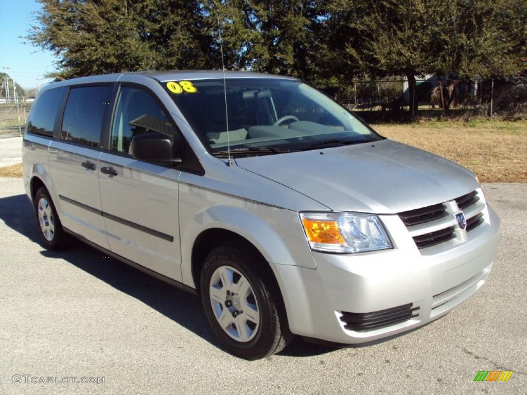 2008 Grand Caravan SE - Bright Silver Metallic / Dark Slate/Light Shale photo #11